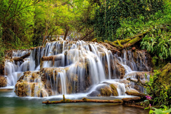 Картинка krushuna+waterfalls bulgaria природа водопады krushuna waterfalls