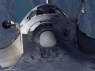 Картинка space shuttle discovery космос космические корабли станции