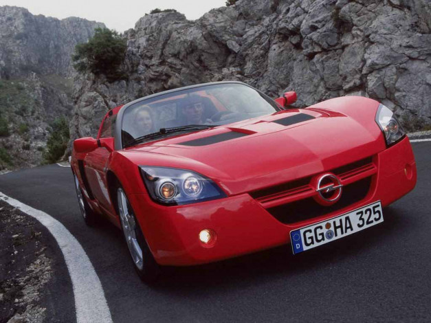 Обои картинки фото opel, speedster, автомобили