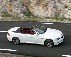 обоя bmw, m6, cabrio, 2007, автомобили