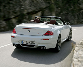 Картинка bmw m6 cabrio 2007 автомобили