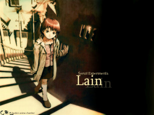 Картинка аниме lain