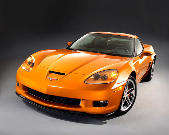 Обои картинки фото 2007, chevrolet, corvette, z06, автомобили
