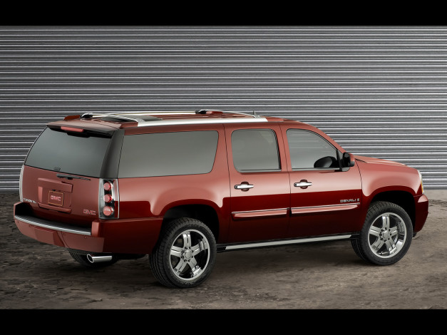 Обои картинки фото 2006, gmc, yukon, xl, big, max, автомобили, gm