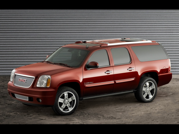 Обои картинки фото 2006, gmc, yukon, xl, big, max, автомобили, gm