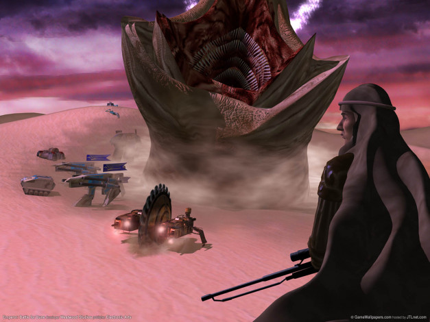 Обои картинки фото видео, игры, emperor, battle, for, dune