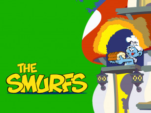 обоя мультфильмы, the, smurfs