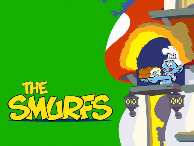 Обои картинки фото мультфильмы, the, smurfs