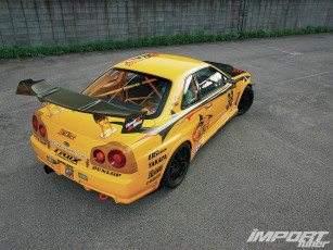 Картинка r34 gtr автомобили nissan datsun