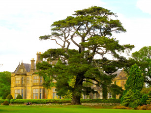 Картинка muckross house garden ireland города здания дома