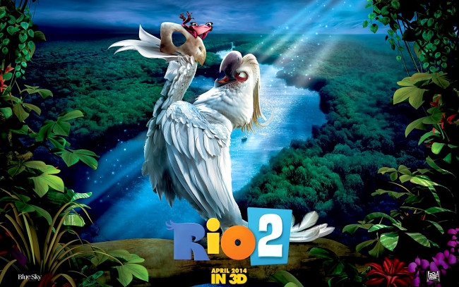 Обои картинки фото rio, мультфильмы, рио, 2