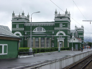 Картинка смоленск города -+здания +дома вокзал перон архитектура железная+дорога