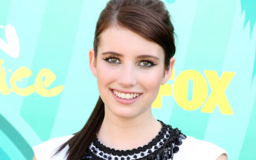 обоя девушки, emma roberts, актриса, эмма, робертс, лицо, улыбка