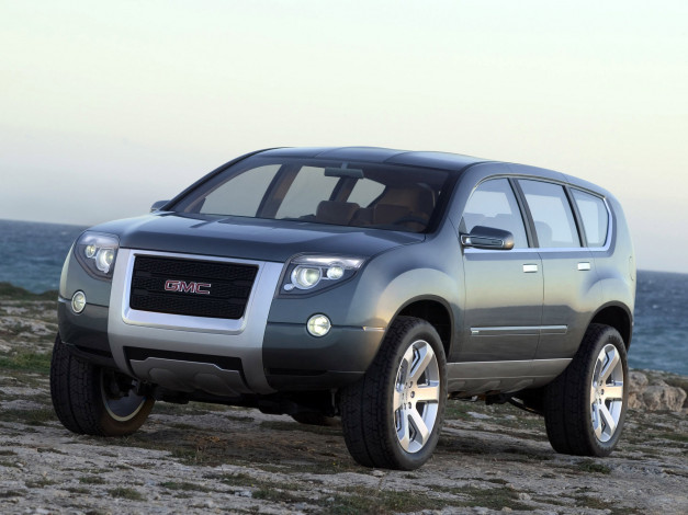 Обои картинки фото gmc graphyte concept 2005, автомобили, gm-gmc, concept, 2005, gmc, graphyte