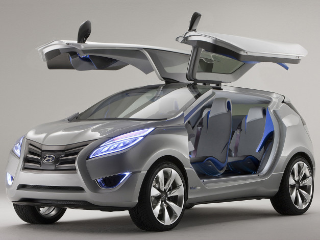 Обои картинки фото hyundai hcd-11 nuvis concept 2009, автомобили, hyundai, hcd-11, nuvis, concept, 2009