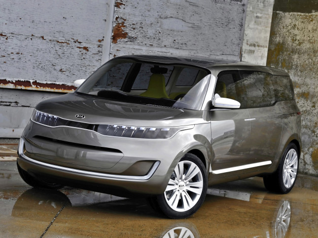 Обои картинки фото kia kv7 concept 2011, автомобили, kia, 2011, concept, kv7