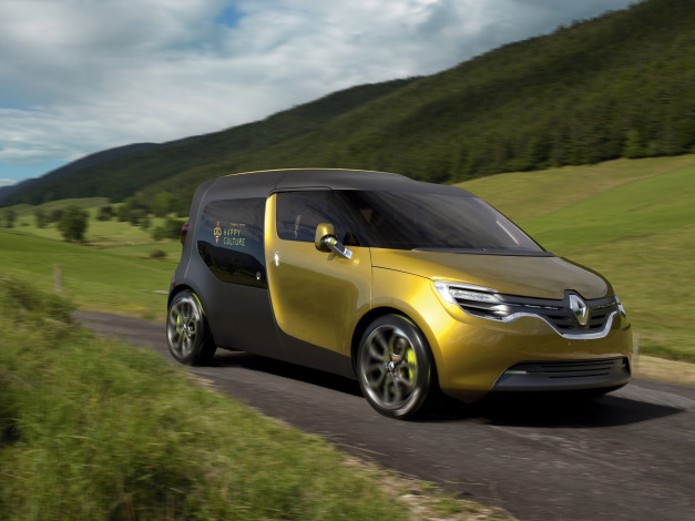 Обои картинки фото renault frendzy concept 2011, автомобили, renault, concept, frendzy, 2011