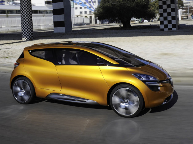 Обои картинки фото renault r space concept 2011, автомобили, renault, concept, 2011, space, r