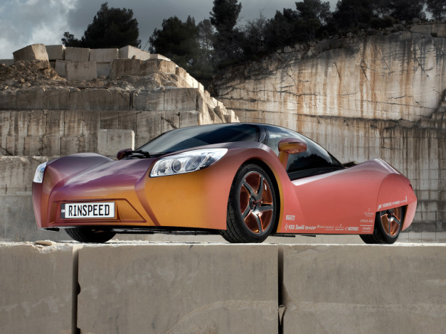 Обои картинки фото rinspeed ichange concept 2009, автомобили, rinspeed, ichange, concept, 2009