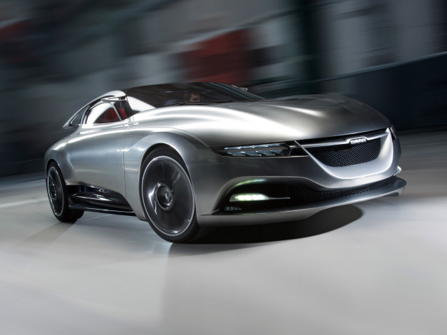 Обои картинки фото saab phoenix concept 2011, автомобили, saab, phoenix, concept, 2011