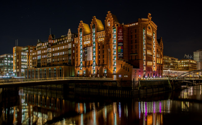 Обои картинки фото hamburg - maritime museum, города, гамбург , германия, простор