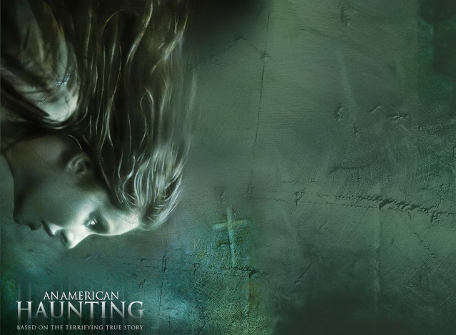 Обои картинки фото кино фильмы, an american haunting, девушка, лицо, крест, стена