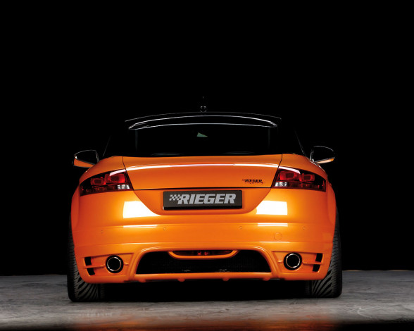 Обои картинки фото rieger, tuning, audi, tt, 2007, автомобили