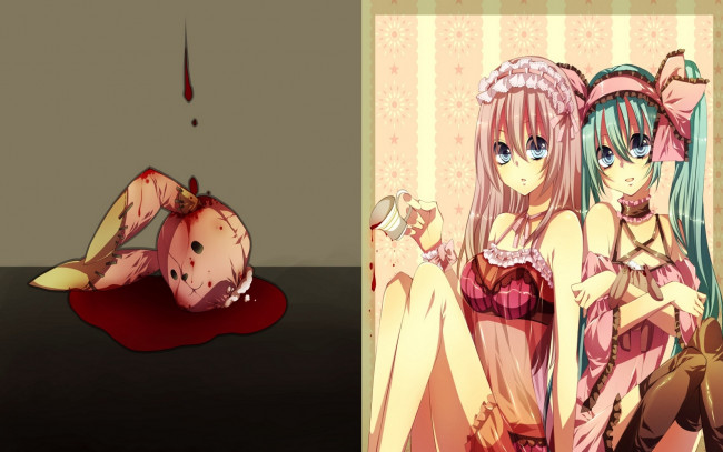 Обои картинки фото аниме, vocaloid