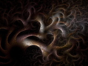 Картинка 3д графика abstract абстракции тёмный узор фон абстракция