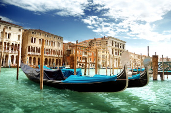 обоя venice, italy, города, венеция, италия, гондолы, гранд-канал, canal, grande