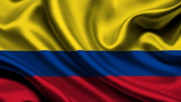 Картинка разное флаги гербы satin colombia колумбия flag
