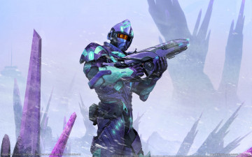Картинка planetside видео игры воин