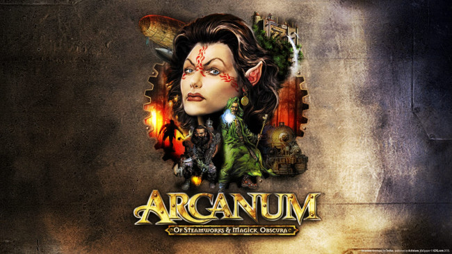 Обои картинки фото arcanum, of, steamworks, and, magick, obscura, видео, игры, оружие, эльфийка, воины