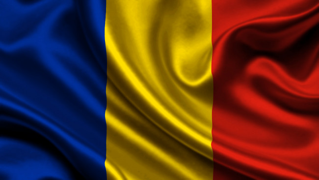 Обои картинки фото разное, флаги, гербы, flag, satin, romania, румыния
