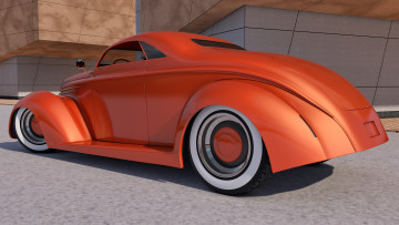 Картинка автомобили 3д 1937 ford street rod