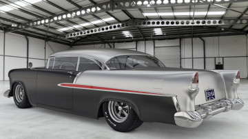 Картинка автомобили 3д bel chevrolet 1955 coupe air