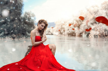 Картинка девушки alessandro+di+cicco макияж ножка в красном alessandro di cicco the enchanted lake
