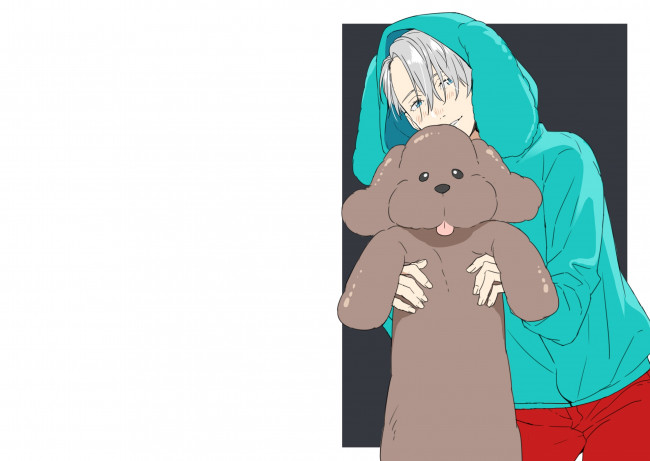 Обои картинки фото аниме, yuri on ice, victor, nikiforov