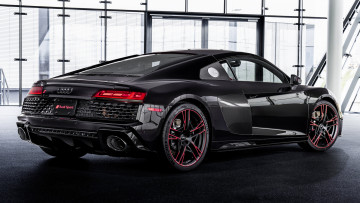 Картинка audi+r8+coupe+panther+edition+ us +2021 автомобили audi r8 coupe panther edition 2021 мечта любого школьника