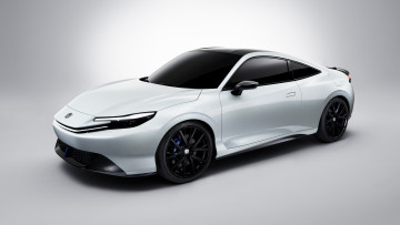 Картинка honda+prelude+2026+ev+concept автомобили honda prelude ev концепт электромобиль белый хонда