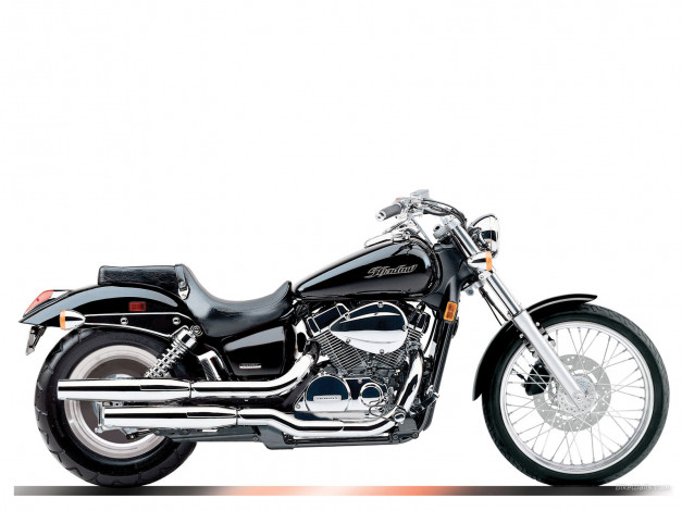 Обои картинки фото honda, shadow, spirt, 750, c2, 2007, мотоциклы