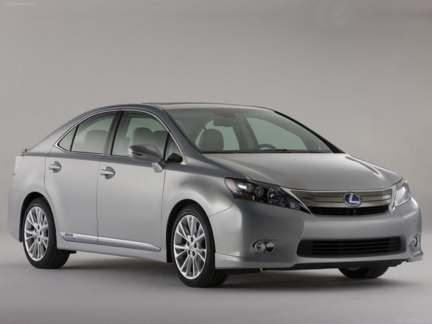 Обои картинки фото lexus, hs, 250h, 2010, автомобили