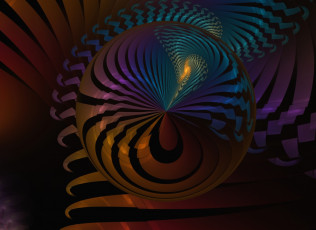 Картинка 3д графика fractal фракталы узор фон фпактал