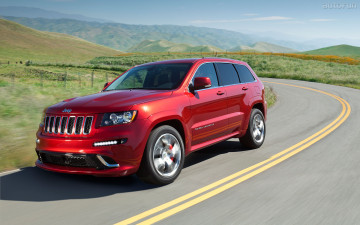 Картинка jeep grand cherokee srt8 автомобили