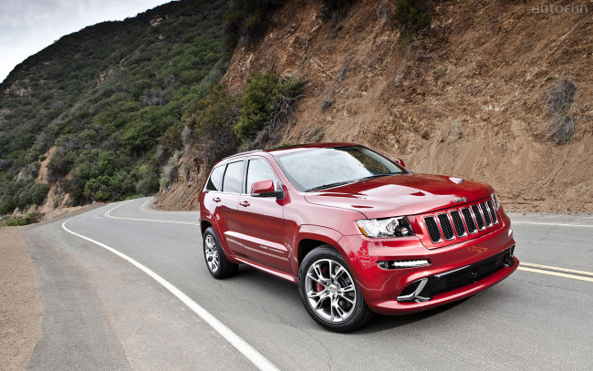 Обои картинки фото jeep, grand, cherokee, srt8, автомобили