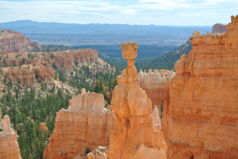 Картинка bryce canyon utah природа горы сша скалы пики каменный гриб каньон