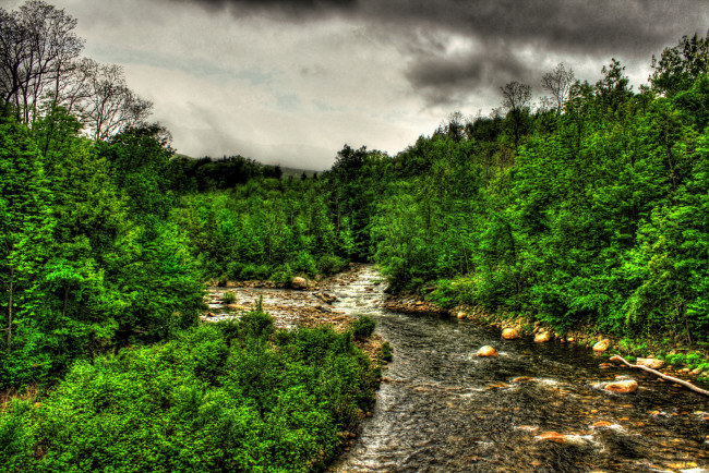 Обои картинки фото walloomsac, river, bennington, vermont, природа, реки, озера, берег, река, лес