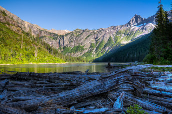 Картинка природа реки озера америка сша национальный парк