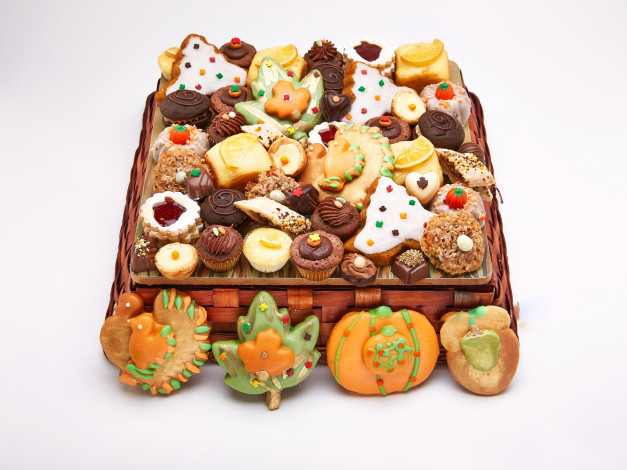 Обои картинки фото еда, пирожные,  кексы,  печенье, печенье, кексы