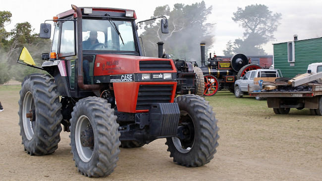 Обои картинки фото ih case 2096 tractor, техника, тракторы, трактор, колесный